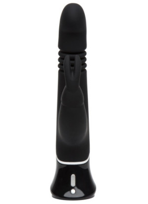 Greedy Girl Thrusting G-Spot Rabbit Vibrator